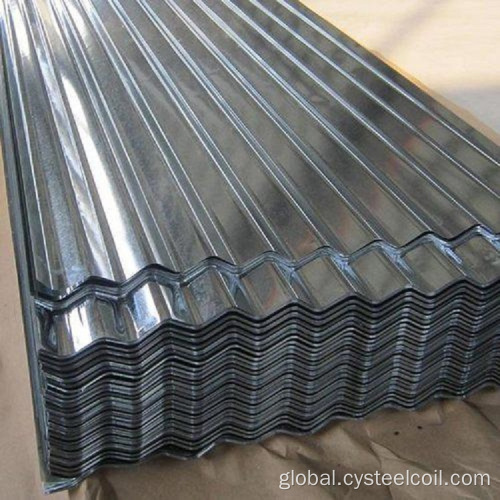 China Galvanized Corrugated Steel Plate Supplier